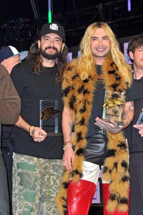RADIO REGENBOGEN AWARD 2026 Tom and Bill Kaulitz Tokio Hotel on the occasion of the presentation of the media award from Baden Württemberg Radio Regenbogen Award on 10 04 2026 at Europapark Rust 20260410MWI117068
