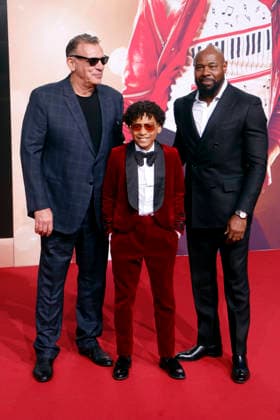Michael , world premiere at Uber Platz, Berlin, 10 04 2026 Graham King, Juliano Valdi and director Antoine Fuqua at the world premiere of the movie Michael at Uber Platz in Berlin on 10 04 2026 Berlin Uber Platz Copyright: xAnitaxBuggex