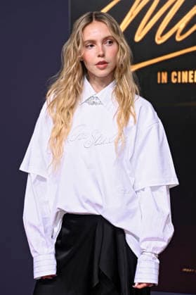 Lina Larissa Strahl at the premiere of the movie Michael in the Uber Eats Music Hall Berlin, 10 04 2026 Foto:xN.xKubelkax xFuturexImagex michael_6629