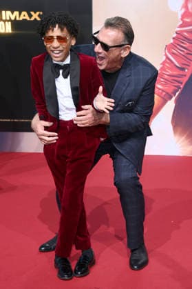 Juliano Krue Valdi and Graham King at the premiere of the movie Michael in the Uber Eats Music Hall Berlin, 10 04 2026 Foto:xN.xKubelkax xFuturexImagex michael_6678