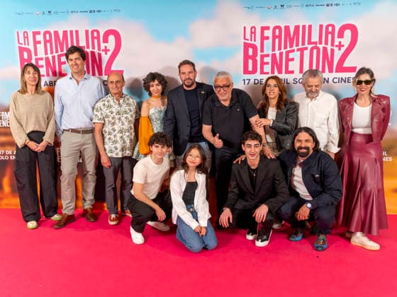 April 11, 2026, Madrid, Madrid, Spain: Cast of the film attend Ã¢â‚¬ËœLA FAMILIA BENETON +2Ã¢â‚¬â ¢ Photocall at CINESA PROYECCIONES on april 11, 2026 in Madrid, Spain. Madrid Spain  - ZUMAc312 20260411_zsp_c312_210 Copyright: xOscarxManuelxSanchezx