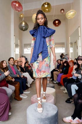 Debora Goulart at the Anja Gockel Fashion Show Fresh for the senses in the Paris 44 showroom by Anja Gockel Berlin, 10 04 2026 Foto:xAgenturxWehnertx xduxVinagex xFuturexImagex gockel_6450