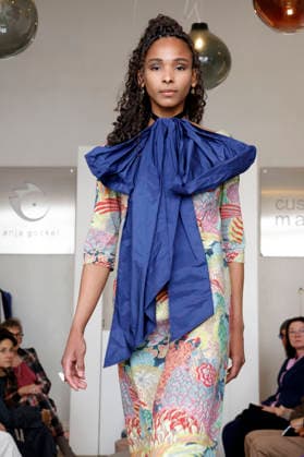 Debora Goulart at the Anja Gockel Fashion Show Fresh for the senses in the Paris 44 showroom by Anja Gockel Berlin, 10 04 2026 Foto:xAgenturxWehnertx xduxVinagex xFuturexImagex gockel_6451