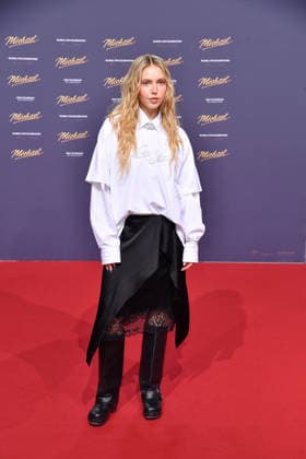 Lina Larissa Strahl at the international premiere as part of the Global Fan Celebration for MICHAEL in Berlin on 10 04 2026