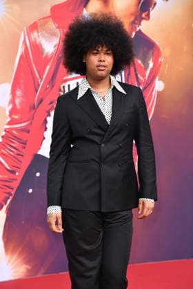 Sekou at the international premiere as part of the Global Fan Celebration for MICHAEL in Berlin on 10 04 2026