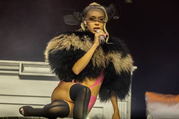 Bad Gyal performs at the Movistar Arena The singer Bad Gyal during her concert at the Movistar Arena, on April 11, 2026, in Madrid Spain The Spanish artist, a reference of dancehall, reggaeton and trap, performs in her Tour 2026 the songs of her second studio album, which includes singles like Da me and Última noche 11 APRIL 2026 MUSIC CONCERT SINGER SINGER Madrid Madrid Madrid Spain  Copyright: xRicardoxRubiox 7432283