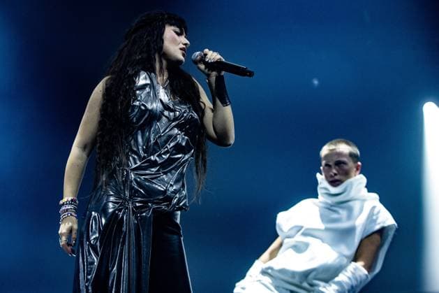 AMSTERDAM - Essyla (Belgium) performs at AFAS Live during Eurovision in Concert. During the concert, various participants perform their entries for the Song Contest. ANP PAUL BERGEN netherlands out - belgium out  Copyright: xx x555582760x originalFilename: 555582760.jpg