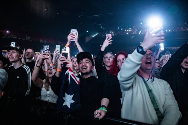 AMSTERDAM - Eurovision fans at AFAS Live during Eurovision in Concert. During the concert, various participants perform their entries for the Song Contest. ANP PAUL BERGEN netherlands out - belgium out  Copyright: xx x555590833x originalFilename: 555590833.jpg
