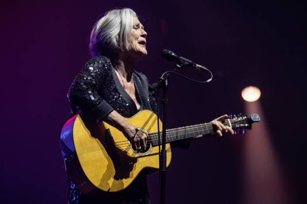 AMSTERDAM - Lenny Kuhr performs her iconic winning song De Troubadour for the last time at AFAS Live during Eurovision in Concert. During the concert, various participants perform their entries for the Song Contest. ANP PAUL BERGEN netherlands out - belgium out  Copyright: xx x555592176x originalFilename: 555592176.jpg