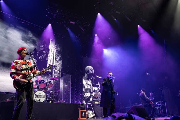 London, The Damned play Wembley Arena to celebrate their 50th anniversary  Copyright: xcristinaxmasseix xipa-agency.netx xx IPA_Agency_IPA73902886