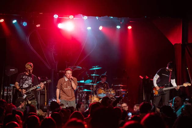 April 11, 2026, Madison, Wisconsin, U.S: IAN BINION, JACKSON FOSTER, ALAN BENIKHIS and YALLI ALVAREZ of Silly Goose at the Majestic Theater in Madison, Wisconsin Madison U.S  - ZUMAs135 20260411_zap_s135_010 Copyright: xDanielxDeSloverx