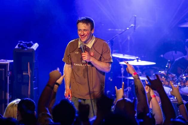 April 11, 2026, Madison, Wisconsin, U.S: JACKSON FOSTER of Silly Goose at the Majestic Theater in Madison, Wisconsin Madison U.S  - ZUMAs135 20260411_zap_s135_015 Copyright: xDanielxDeSloverx