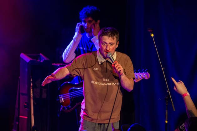 April 11, 2026, Madison, Wisconsin, U.S: JACKSON FOSTER of Silly Goose at the Majestic Theater in Madison, Wisconsin Madison U.S  - ZUMAs135 20260411_zap_s135_018 Copyright: xDanielxDeSloverx