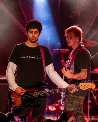 April 11, 2026, Madison, Wisconsin, U.S: YALLI ALVAREZ and IAN BINION of Silly Goose at the Majestic Theater in Madison, Wisconsin Madison U.S  - ZUMAs135 20260411_zap_s135_027 Copyright: xDanielxDeSloverx