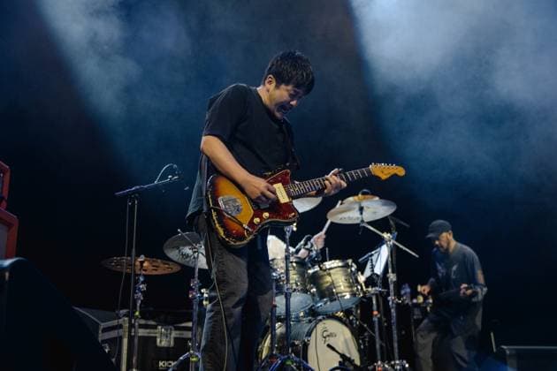 Toe performing live at Troxy in London, United Kingdom, on 11 April 2026 Toe performing live at Troxy in London, United Kingdom, on 11 April 2026, Credit:Sarah Tsang Avalon  Copyright: xSarahxTsangx xAvalonx 1090307825