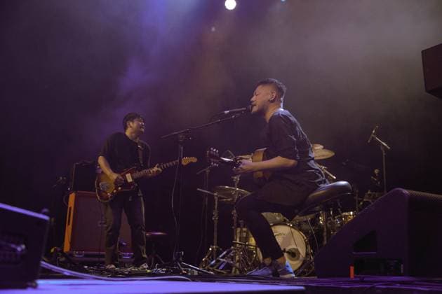 Toe performing live at Troxy in London, United Kingdom, on 11 April 2026 Toe performing live at Troxy in London, United Kingdom, on 11 April 2026, Credit:Sarah Tsang Avalon  Copyright: xSarahxTsangx xAvalonx 1090307856