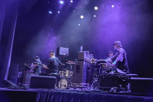 Toe performing live at Troxy in London, United Kingdom, on 11 April 2026 Toe performing live at Troxy in London, United Kingdom, on 11 April 2026, Credit:Sarah Tsang Avalon  Copyright: xSarahxTsangx xAvalonx 1090307941