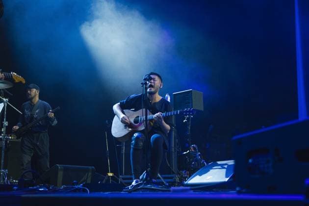 Toe performing live at Troxy in London, United Kingdom, on 11 April 2026 Toe performing live at Troxy in London, United Kingdom, on 11 April 2026, Credit:Sarah Tsang Avalon  Copyright: xSarahxTsangx xAvalonx 1090308125