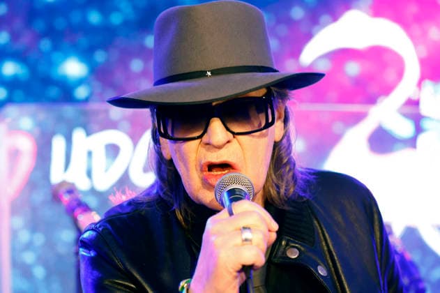 Udo Lindenberg bei der Eröffnung der Ausstellung Keine Panik in Werl - Das Udo Lindenberg Universum in den Walentowski Galerien. Werl, 11.04.2026 *** Udo Lindenberg at the opening of the exhibition Keine Panik in Werl The Udo Lindenberg Universe in the Walentowski Galleries Werl, 11 04 2026 Foto:xT.xSchröerx xFuturexImagex lindenberg_6496