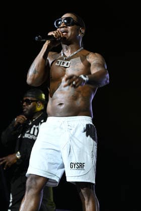 SUNRISE FL - APRIL11: Yung Joc performs during Boys 4 Life Tour at The Amerant Bank Arena on April 11, 2026 in Sunrise, Florida. Copyright: xmpi04 MediaPunchx