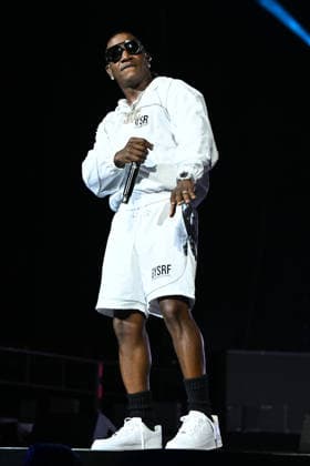 SUNRISE FL - APRIL11: Yung Joc performs during Boys 4 Life Tour at The Amerant Bank Arena on April 11, 2026 in Sunrise, Florida. Copyright: xmpi04 MediaPunchx