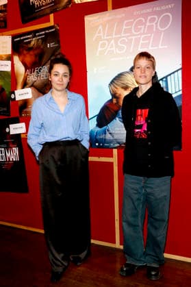 Allegro Pastell , film premiere at the Delphi Lux, Berlin, 12 04 2026 Director Anna Roller and leading actress Syl Faligant at the Berlin premiere of ALLEGRO PASTELL at the Delphi LUX cinema in Berlin on 12 04 2025 Berlin Delphi Lux Copyright: xAnitaxBuggex