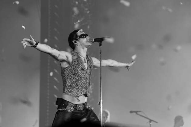 Yungblud live at M&S Bank Arena, Liverpool, UK, 12 April 2026 Yungblud live at M&S Bank Arena, Liverpool, UK, 12 April 2026, Credit:Tom Szul Avalon Liverpool, UK  Copyright: xTomxSzulx xAvalonx 1090569548