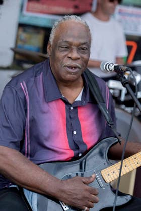 April 12, 2026, Clarksdale, Ms, United States of America: TERRY Ã¢â‚¬oeBIG TÃ¢â‚¬Â WILLIAMS during day five of the 2026 Juke Joint Festival on April 12, 2026 in Clarksdale, Mississippi. Clarksdale United States of America - ZUMAw132 20260412_zap_w132_006 Copyright: xTomxWalkox