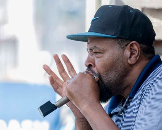 April 12, 2026, Clarksdale, Ms, United States of America: STEVE BELL during day five of the 2026 Juke Joint Festival on April 12, 2026 in Clarksdale, Mississippi. Clarksdale United States of America - ZUMAw132 20260412_zap_w132_014 Copyright: xTomxWalkox