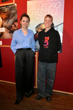 Anna Roller and Silvaine Faligant at the special screening of the movie Allegro Pastel at Delphi Lux Kino Berlin, 12 04 2026 Foto:xM.xBehrensx xFuturexImagex pastell_6410