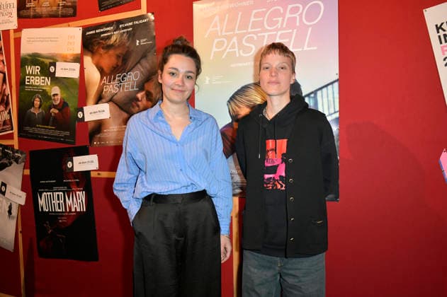 Anna Roller and Silvaine Faligant at the special screening of the movie Allegro Pastel at Delphi Lux Kino Berlin, 12 04 2026 Foto:xM.xBehrensx xFuturexImagex pastell_6411