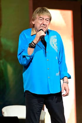 Bernd Ulrich from Die Amigos live at a concert of the erLebe jetzt Tour at the Messe Veranstaltungshalle Löbau, 12 04 2026 Foto:xM.xWehnertx xFuturexImagex amigos_6415