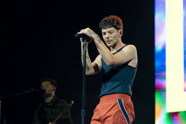 Louis Tomlinson Performs in Madrid, Spain - 13 Apr 2026 Singer Louis Tomlinson performs at the Movistar Arena in Madrid. Madrid Spain Copyright: xAtilanoxGarciax xSOPAxImagesx photos12803