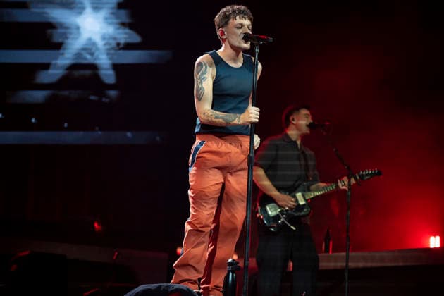 Louis Tomlinson Performs in Madrid, Spain - 13 Apr 2026 Singer Louis Tomlinson performs at the Movistar Arena in Madrid. Madrid Spain Copyright: xAtilanoxGarciax xSOPAxImagesx photos12810