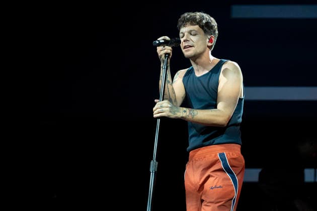 Louis Tomlinson Performs in Madrid, Spain - 13 Apr 2026 Singer Louis Tomlinson performs at the Movistar Arena in Madrid. Madrid Spain Copyright: xAtilanoxGarciax xSOPAxImagesx photos12820