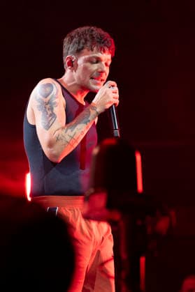 Louis Tomlinson Performs in Madrid, Spain - 13 Apr 2026 Singer Louis Tomlinson performs at the Movistar Arena in Madrid. Madrid Spain Copyright: xAtilanoxGarciax xSOPAxImagesx photos12840