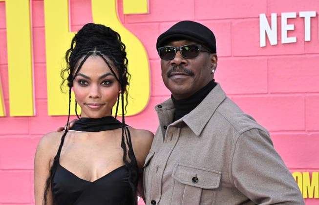 Netflix™s ˜Roommates™ Premiere Bella Murphy and Eddie Murphy arriving to Netflix™s Roommates premiere held at the Egyptian Theatre on April 13, 2026 in Hollywood, CA. Hollywood Egyptian Theatre California USA Copyright: xStarbuck xAFF-USA.COMx