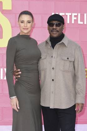 Paige Butcher, Eddie Murphy at arrivals for ROOMMATES Premiere, The Egyptian Theatre Hollywood, Los Angeles, CA, April 13, 2026. Photo By: Elizabeth Goodenough Everett Collection ROOMMATES Premiere PUBLICATIONXNOTxINxCANxCHNxFRAxITAxJPNxNORxPOLxRUSxESPxUKxUSA