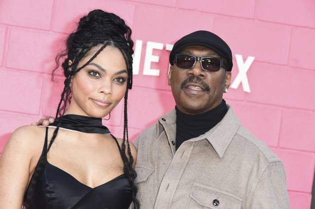 Bella Murphy, Eddie Murphy at arrivals for ROOMMATES Premiere, The Egyptian Theatre Hollywood, Los Angeles, CA, April 13, 2026. Photo By: Elizabeth Goodenough Everett Collection ROOMMATES Premiere PUBLICATIONXNOTxINxCANxCHNxFRAxITAxJPNxNORxPOLxRUSxESPxUKxUSA