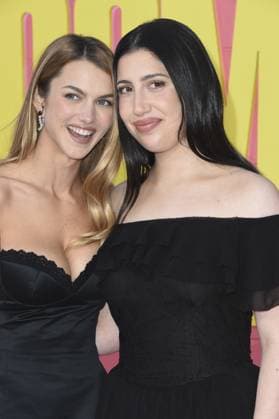 Chloe East, Sadie Sandler at arrivals for ROOMMATES Premiere, The Egyptian Theatre Hollywood, Los Angeles, CA, April 13, 2026. Photo By: Elizabeth Goodenough Everett Collection ROOMMATES Premiere PUBLICATIONXNOTxINxCANxCHNxFRAxITAxJPNxNORxPOLxRUSxESPxUKxUSA