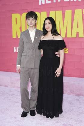 Aidan Langford, Sadie Sandler at arrivals for ROOMMATES Premiere, The Egyptian Theatre Hollywood, Los Angeles, CA, April 13, 2026. Photo By: Elizabeth Goodenough Everett Collection ROOMMATES Premiere PUBLICATIONXNOTxINxCANxCHNxFRAxITAxJPNxNORxPOLxRUSxESPxUKxUSA