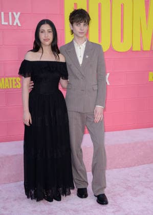 Roommates Premiere - Los Angeles, USA LOS ANGELES, USA. April 13, 2026: Aidan Langford & Sadie Sandler at the premiere for Roommates at the Egyptian Theatre. Los Angeles CA USA  Copyright: xPaulxSmith Featureflashx