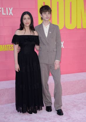 Roommates Premiere - Los Angeles, USA LOS ANGELES, USA. April 13, 2026: Aidan Langford & Sadie Sandler at the premiere for Roommates at the Egyptian Theatre. Los Angeles CA USA  Copyright: xPaulxSmith Featureflashx