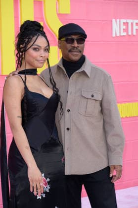 Roommates Premiere - Los Angeles, USA LOS ANGELES, USA. April 13, 2026: Bella Murphy & Eddie Murphy at the premiere for Roommates at the Egyptian Theatre. Los Angeles CA USA  Copyright: xPaulxSmith Featureflashx