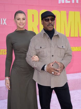 Roommates Premiere - Los Angeles, USA LOS ANGELES, USA. April 13, 2026: Eddie Murphy & Paige Butcher at the premiere for Roommates at the Egyptian Theatre. Los Angeles CA USA  Copyright: xPaulxSmith Featureflashx