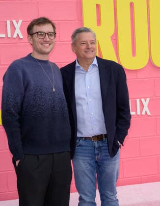 Roommates Premiere - Los Angeles, USA LOS ANGELES, USA. April 13, 2026: Tony Sarandos & Ted Sarandos at the premiere for Roommates at the Egyptian Theatre. Los Angeles CA USA  Copyright: xPaulxSmith Featureflashx
