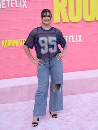 Roommates Premiere - Los Angeles, USA LOS ANGELES, USA. April 13, 2026: Amber Frank at the premiere for Roommates at the Egyptian Theatre. Los Angeles CA USA  Copyright: xPaulxSmith Featureflashx