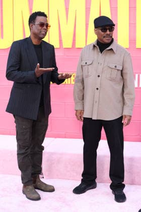 Los Angeles Premiere Of Netflix s Roommates Chris Rock and Eddie Murphy at the Los Angeles Premiere Of Netflix s Roommates held at The Egyptian Theatre on April 13, 2026 in Hollywood, Los Angeles, California, United States., Credit:Xavier Collin Avalon United States, California, Hollywood  Copyright: xXavierxCollinx xAvalonx 1090787384