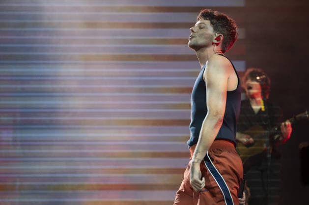Louis Tomlinson performs The singer Louis Tomlinson performs during his performance at the Movistar Arena on April 13, 2026, in Madrid, Spain Featuring: The singer Louis Tomlinson performs during his performance at the Movistar Arena on April 13, 2026, in Madrid, Spain Where: Madrid, Spain When: 13 Apr 2026 Credit: Oscar Gonzalez WENN Madrid Spain Copyright: xOscarxGonzalez WENNx wenn41240603 OFA ZOJx wenn41240603