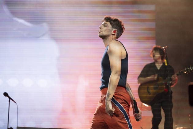 Louis Tomlinson performs The singer Louis Tomlinson performs during his performance at the Movistar Arena on April 13, 2026, in Madrid, Spain Featuring: The singer Louis Tomlinson performs during his performance at the Movistar Arena on April 13, 2026, in Madrid, Spain Where: Madrid, Spain When: 13 Apr 2026 Credit: Oscar Gonzalez WENN Madrid Spain Copyright: xOscarxGonzalez WENNx wenn41240622 OFA ZOJx wenn41240622